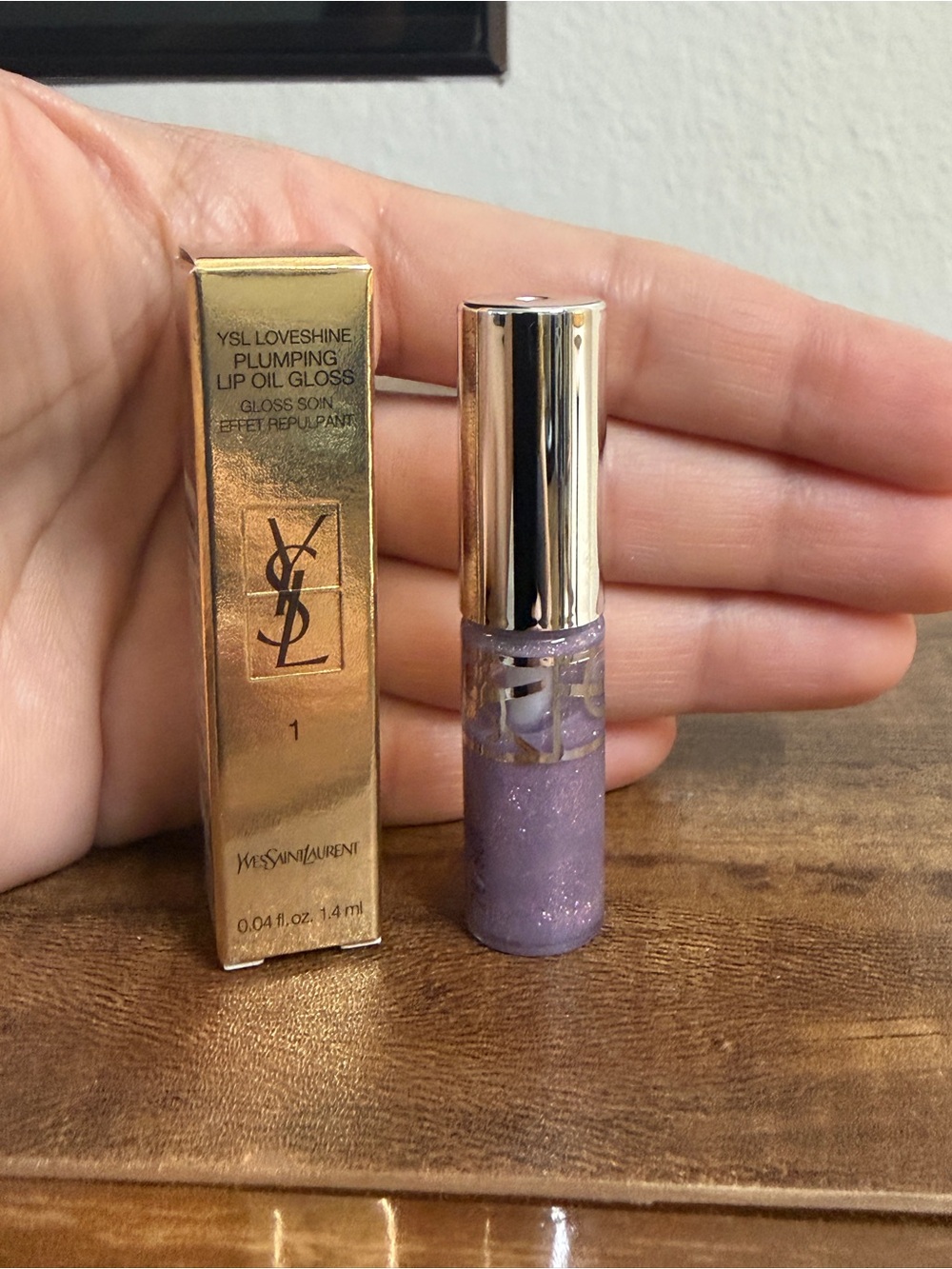 Yves Saint Laurent Loveshine Plumping Lip Oil Gloss — thunder stealer